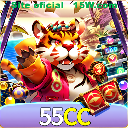Imagem promocional da 55CC mostrando a plataforma e suas vantagens